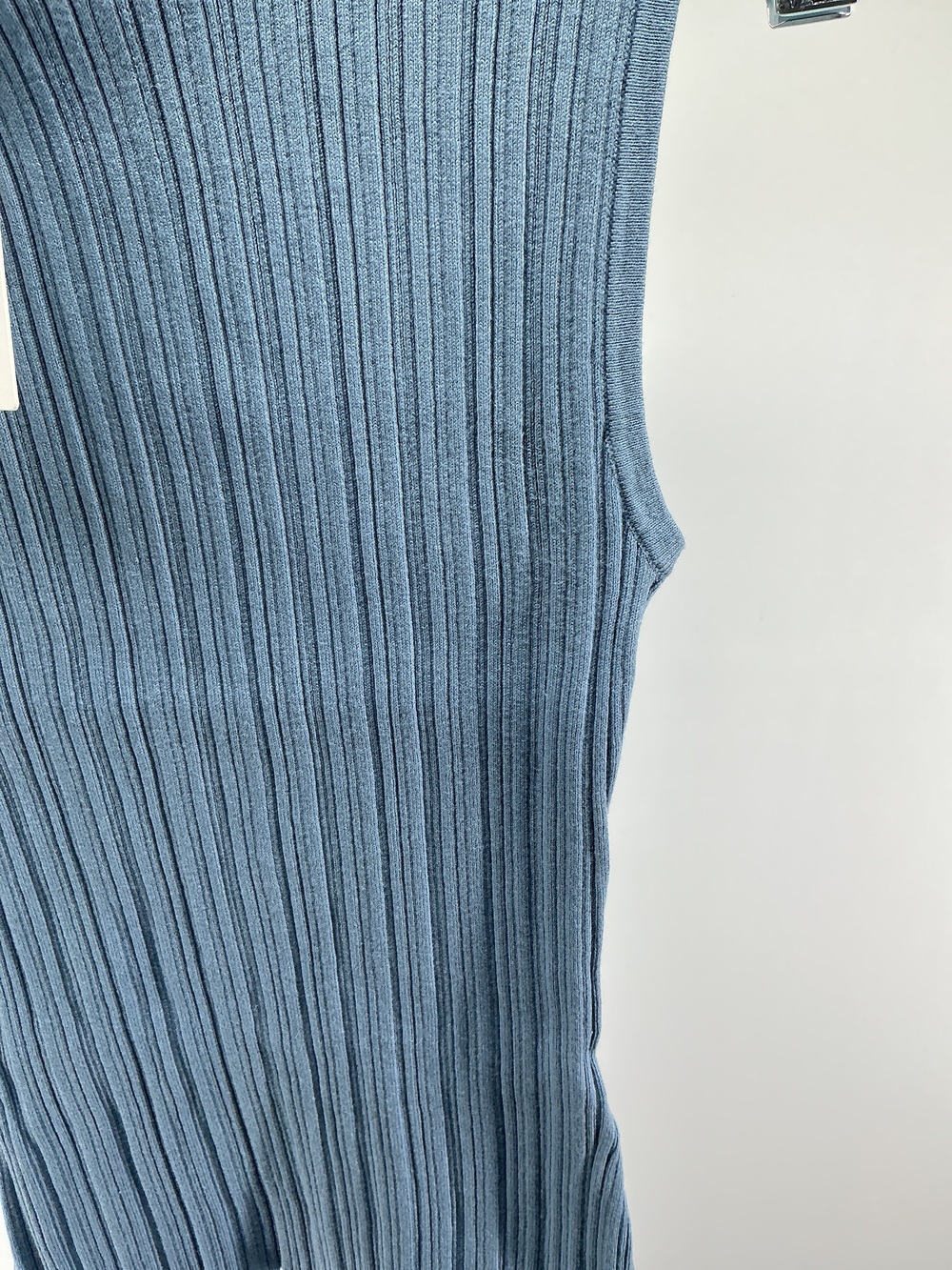 Cotton Cashmere Ribbed Tank - Picture 3 of 3